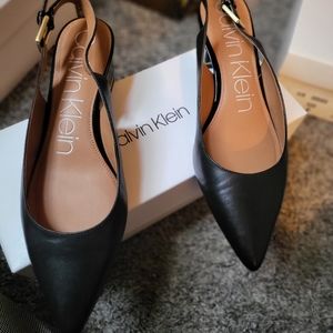 Calvin KLEIN BLACK FLATS